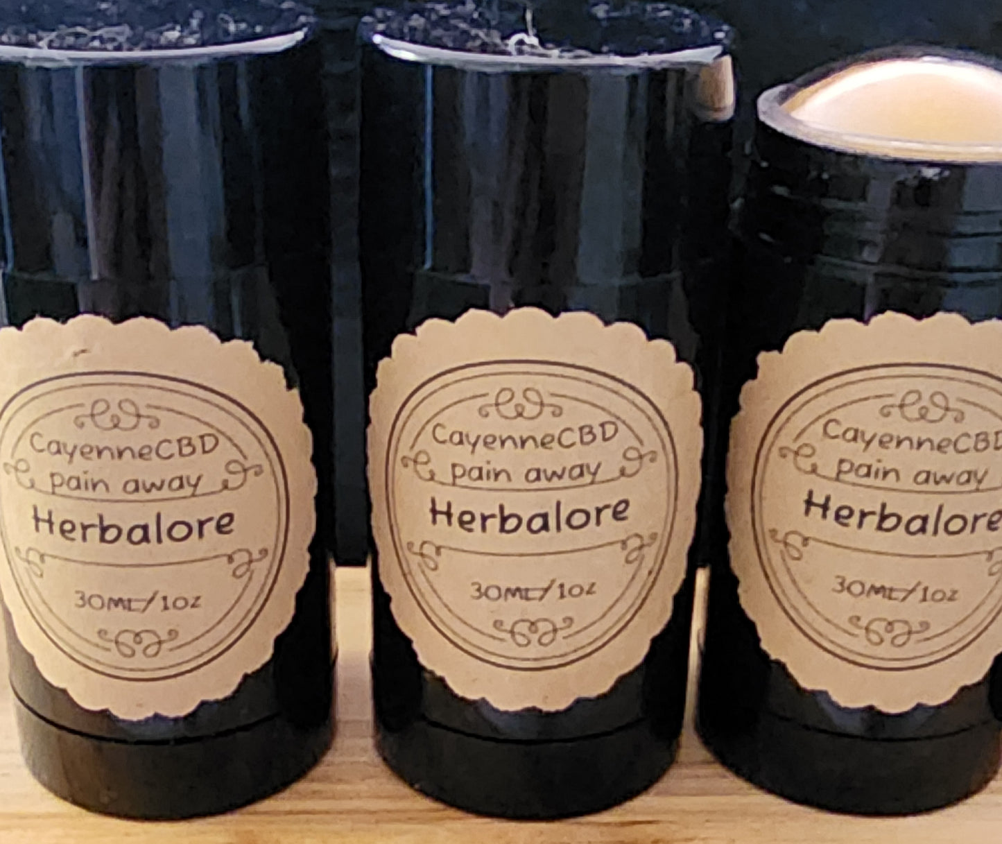 CBD/Cayenne Pain Relief Solid Lotion