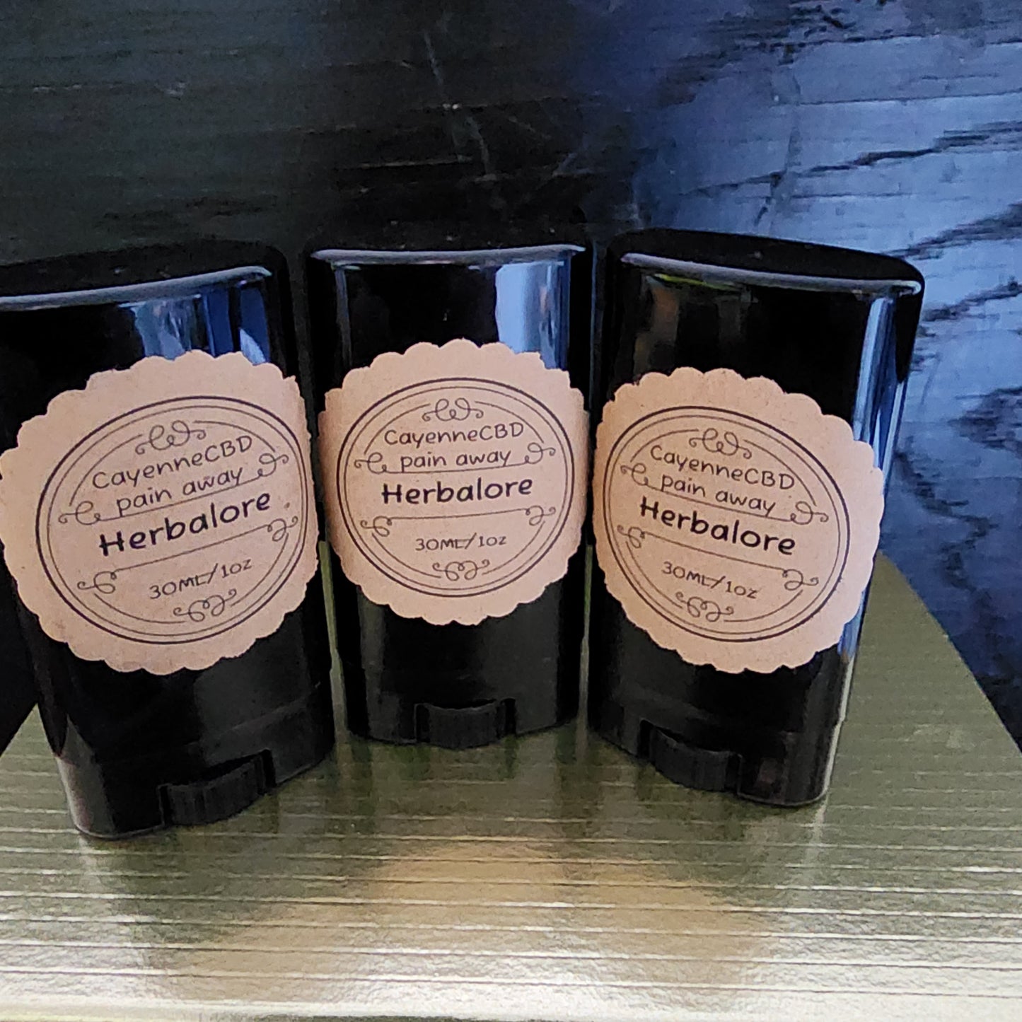 Travel Size CBD/ Cayenne Pain Relief Solid Lotion