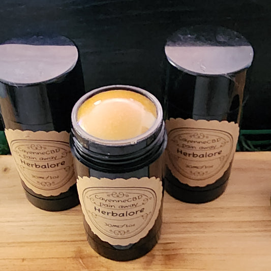 CBD/Cayenne Pain Relief Solid Lotion