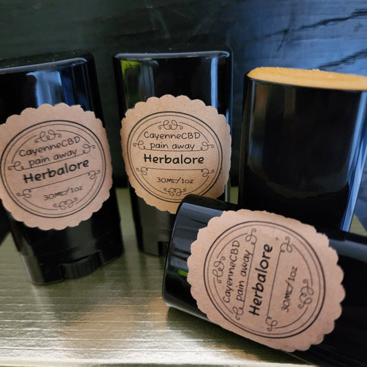 Travel Size CBD/ Cayenne Pain Relief Solid Lotion